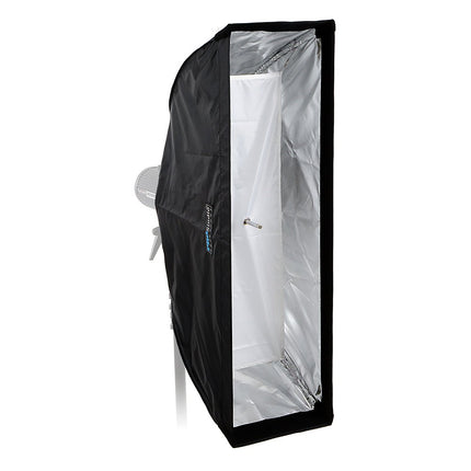 Boîte à lumière souple Fotodiox EZ-Pro 22x90cm (9x36in) Strip - Boîte à lumière souple pliable rapidement avec insert Multiblitz Varilux