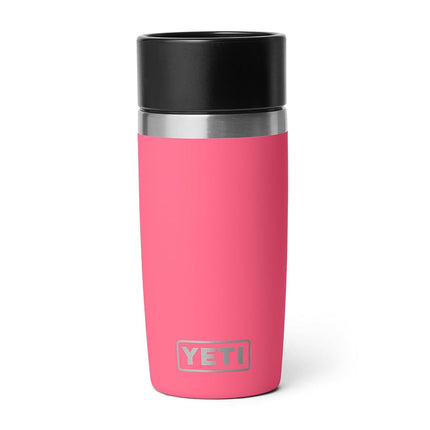 YETI Rambler 12 oz Travel Bottle, Stainless Steel, Vacuum Insulated with Leakproof Commuter Cap, Tropical Pink