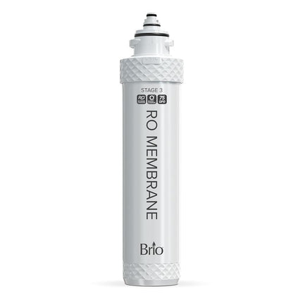 Brio NFMRO75GPD Water Filter, Polypropylene, White
