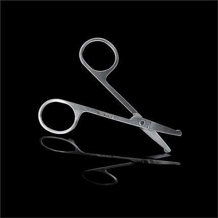 MANSCAPED Shears 2.0 Tempered Stainless Steel Men's Nail Kit, Fingernail Clippers, Safety Scissors, Tweezers and Nail File, Travel Manicure Pedicure Set, 4-Piece Luxury Grooming Kit with Compact Case
