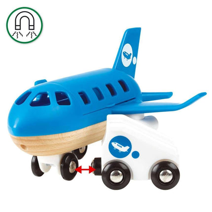 BRIO World 33306 Airplane Set 5 Piece Wooden Toy for Kids Ages 3+
