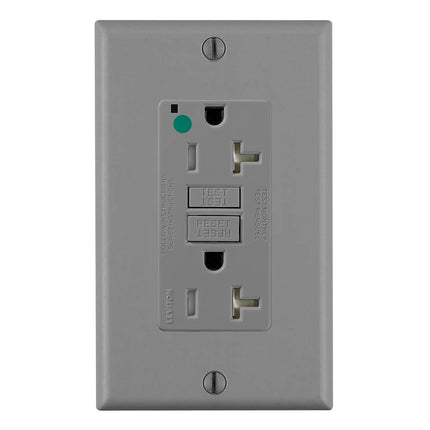 Leviton GFTR2-HGG 20 Amp, 125 Volt, SmartlockPro S