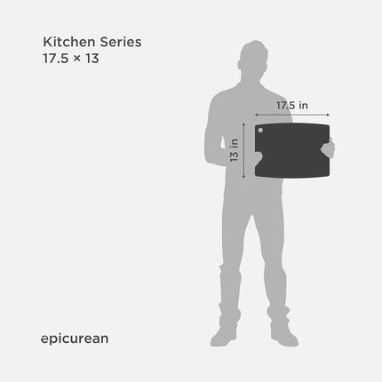 Epicurean Kitchen Series Cutting Board, 44 cm Length, Slate