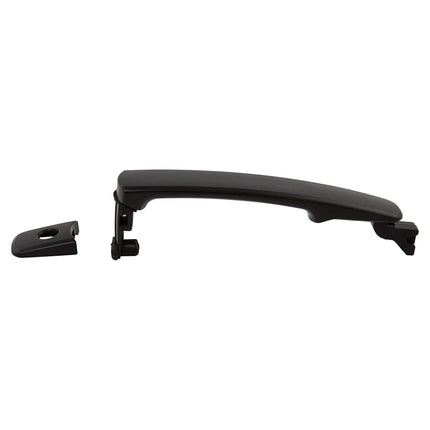 TRQ Driver Side Exterior Door Handle Black Compati