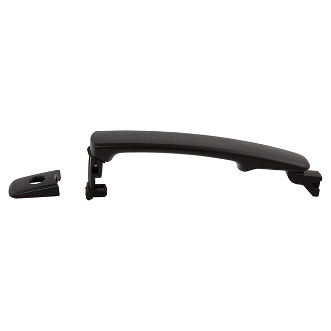 TRQ Driver Side Exterior Door Handle Black Compati