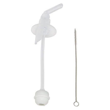 Kit de remplacement de paille pour la tasse à paille Dr. Brown's Baby's First avec une paille et une brosse de nettoyage, sans BPA