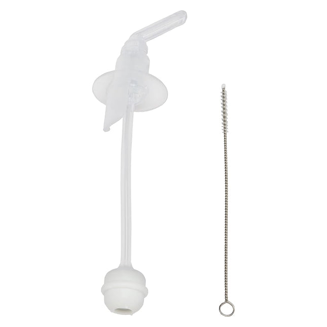 Dr. Brown's Baby's First Straw Cup Straw Replacement Kit with One Straw and One Cleaning Brush, BPA Free