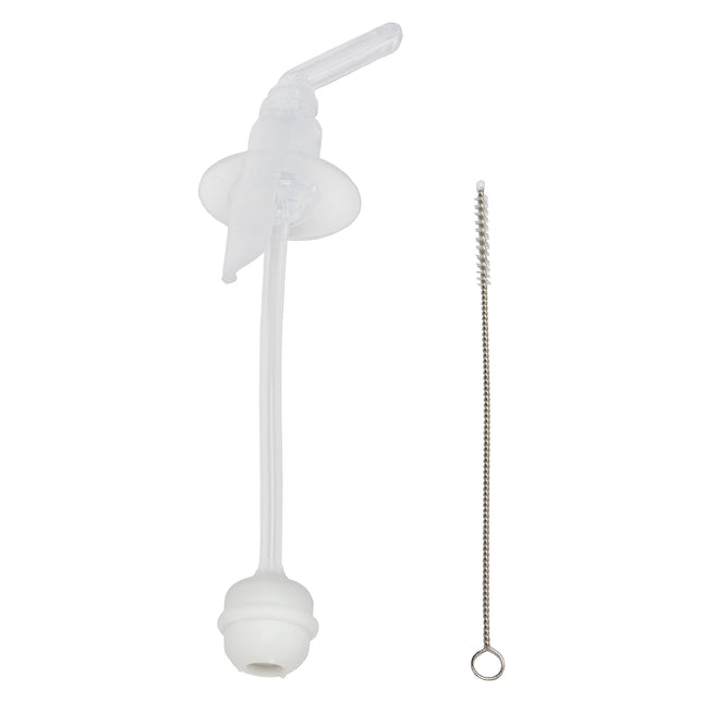 Dr. Brown's Baby's First Straw Cup Straw Replacement Kit with One Straw and One Cleaning Brush, BPA Free