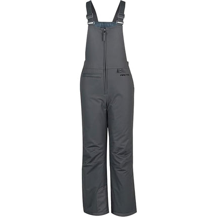 Arctix Kids Insulated Snow Bib Overalls, Charcoal, X-Large
