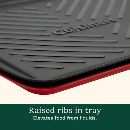 Cuisinart Grilling Prep and Serve Melamine Trays - Large - CPK-210 (Pack of 2)