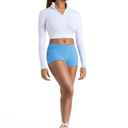 Capezio womensTB113Team Basics Short Short - - Medium