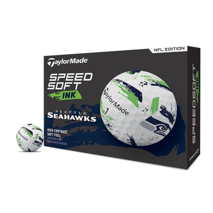 TaylorMade Golf Speed Soft Ink NFL Seattle Seahawk