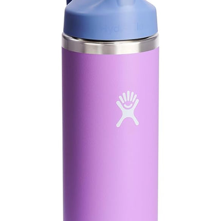 Hydro Flask 18 Oz Kids Wide Mouth Straw Cap and Boot Anemone