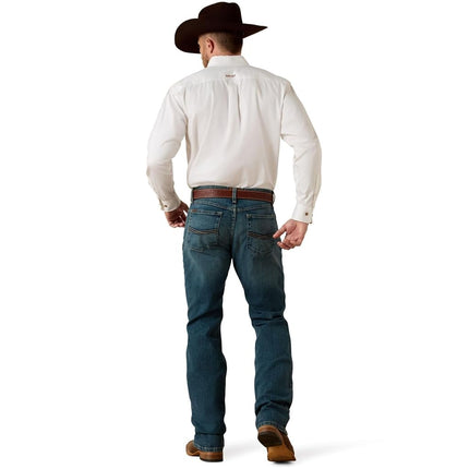ARIAT Men's M4 Low Rise Legacy Boot Cut Jean, Stretch Freeman, 40W x 34L