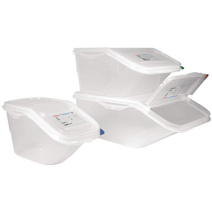 araven, 09146, Ingredient Bins, Unique FIFO Design, 1 Gallon, BPA Free