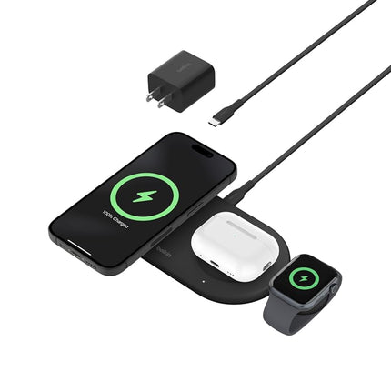 Belkin 3-in-1 MagSafe-Compatible Wireless Charging