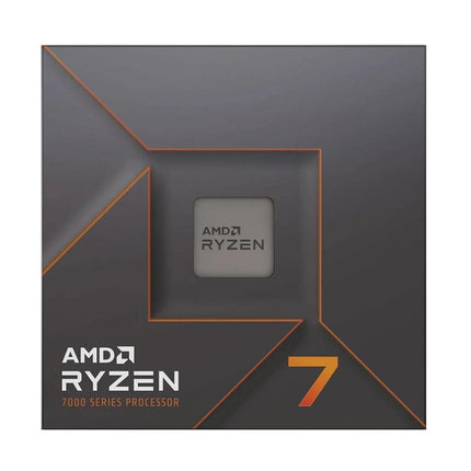 AMD Ryzensets 7 7700X Processor (integrated Radeon Graphics, 8 cores/16 threads, 105W DTP, AM5 Socket, 40MB cache, up to 5.4 GHz max boost, no cooler)