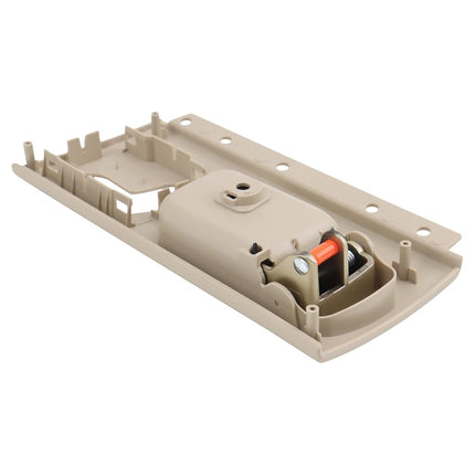 TRQ Front Left Interior Door Handle Beige & Gold Drivers Side Compatible with 2003-2011 Lincoln Town Car