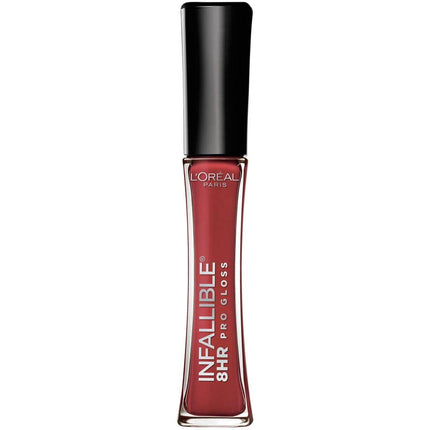 L’Oreal Paris Makeup Infallible 8 Hour Hydrating Lip Gloss, Sunset, 0.21 Fl Oz