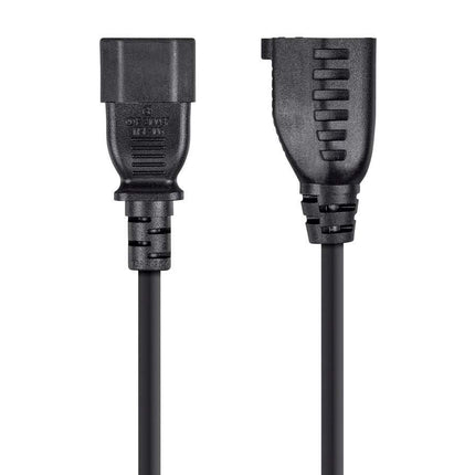 Monoprice 101302 1-Feet 18AWG Power Adapter Cord Cable, Black