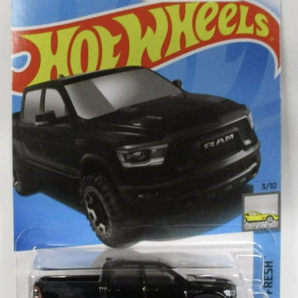 Hot Wheels 2020 Ram 1500 Rebel (Black) 3/10 Factor