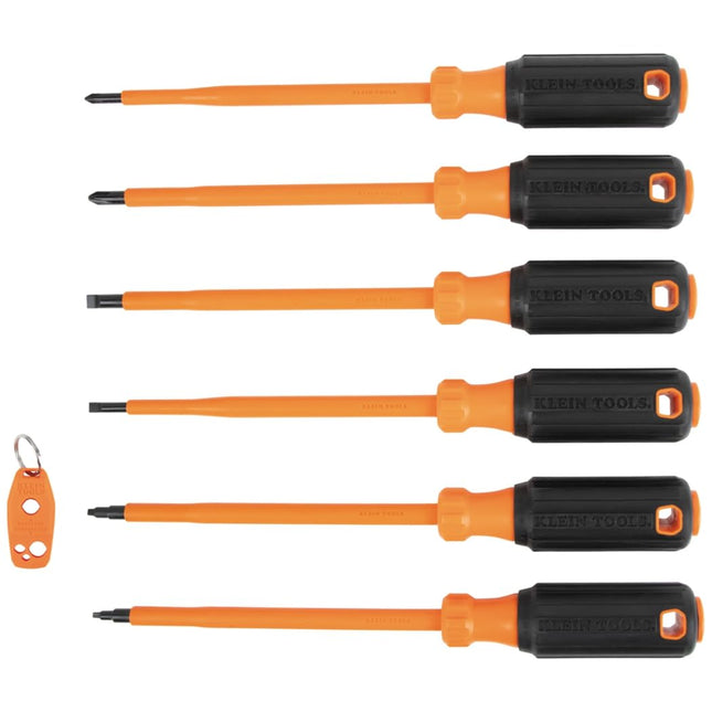 Klein Tools 85077INSR Insulated Screwdriver Set wi