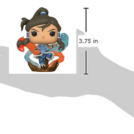 Funko POP! Animation Legend of Korra - Korra (Glow in The Dark & Metallic), Exclusive, 3.75 inches
