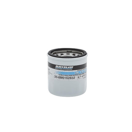 Quicksilver 8M0162832 Oil Filter for Select Mercury 9.9-30 HP Outboards