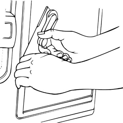 Lisle 35440 Body Trim Tool - 3 Piece Set
