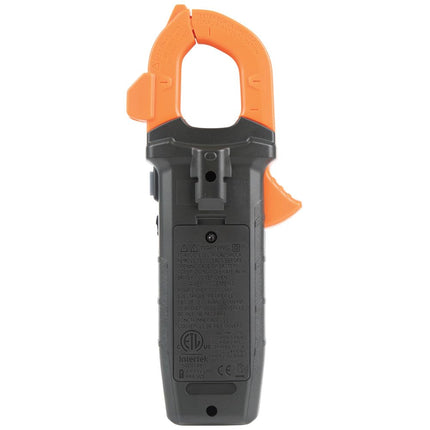 Digital Clamp Meter, Auto Ranging 400 AMP Measures Electronic AC/DC Voltage AC/DC Current Resistance and TRMS, Klein Tools CL390