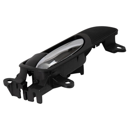 TRQ Interior Door Handle Chrome & Black Compatible with 2006-2013 Lexus IS250 IS350