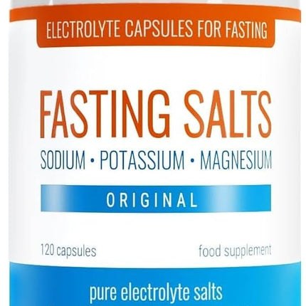 Fasting Salts Capsules: Pure Electrolyte Supplemen