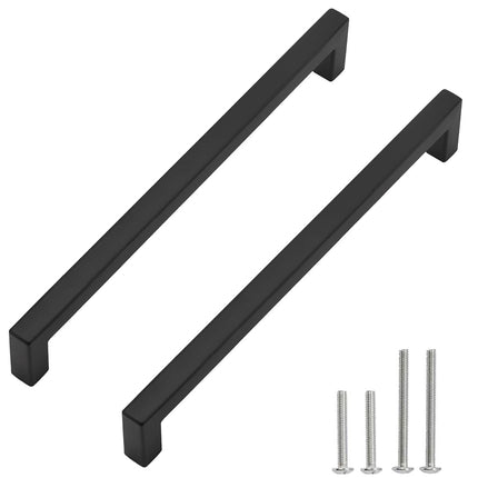 Redunest Cabinet Pulls Matte Black Cabinet Handles