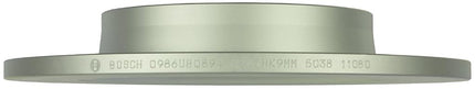 BOSCH 34010900 QuietCast Premium Disc Brake Rotor - Compatible with Select Mazda 3, 3 Sport; REAR - Single
