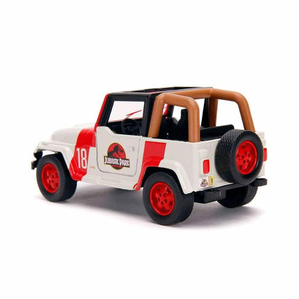 Jada JURASSIC PARK WRANGLER 1:32 SCALE DIE-CAST REPLICA IN CDU