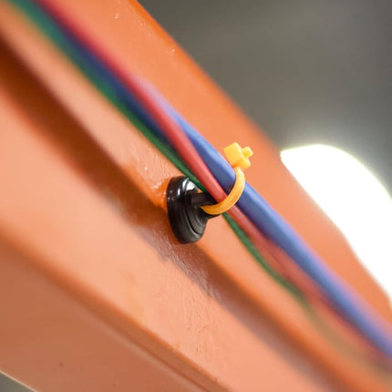 Mag Daddy Magnetic Cable Tie Mount - Small (10, Black)