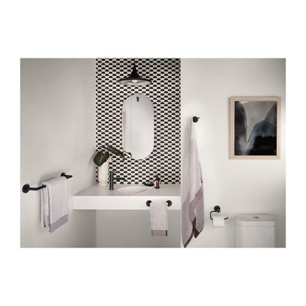 Moen 4005856 18 in. Arlys Towel Bar44; Matte Black