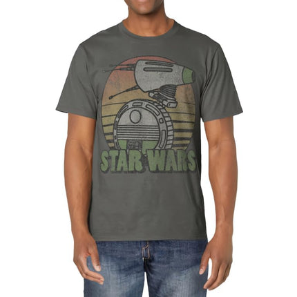 Camiseta retro de Star Wars The Rise of Skywalker D-O envejecida