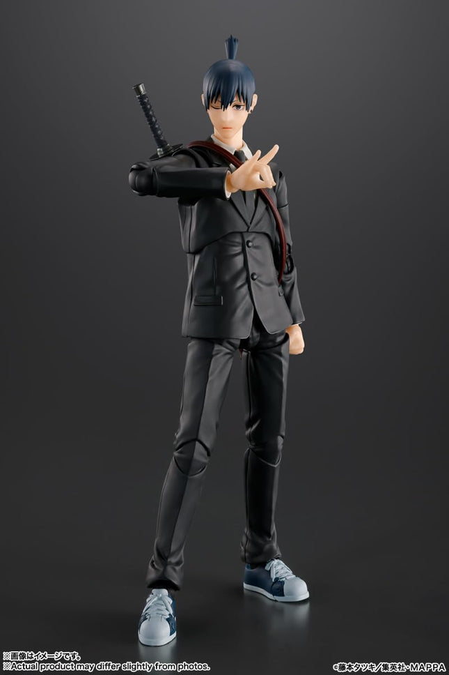 TAMASHII NATIONS - Chainsaw Man - Figurine Articulée AKI Hayakawa S.H.Figuarts