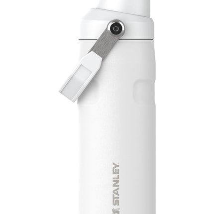 Stanley IceFlow Fast Flow Water Bottle 16 oz | Angled Spout Lid | Lightweight and Leakproof for Travel and Sports | Insulated Stainless Steel | BPA-Free | Frost