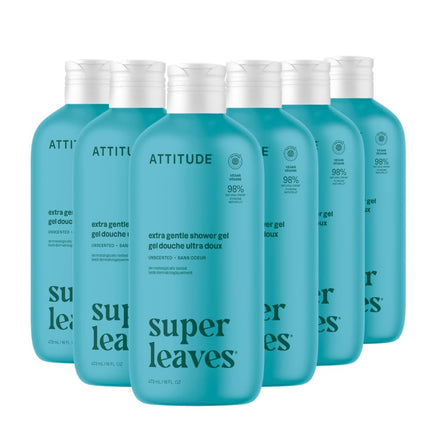 ATTITUDE Body Wash, EWG Verified Shower Gel, Derma