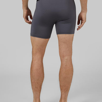 32º DEGREES Mens 4-Pack Active Mesh Quick Dry Performance Boxer Brief, 2 Black/2 Charcoal, M