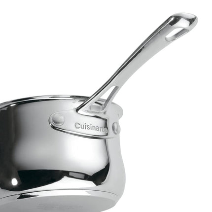 CUISINART 419-14 Contour Stainless 1-Quart Saucepan with Cover