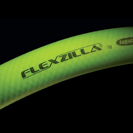 Flexzilla Swivel Whip Air Hose, 3/8 in. x 2 ft. (1/4" MNPT Ball Swivel x 1/4" FNPT Ends), Heavy Duty, Lightweight, Hybrid, ZillaGreen - HFZ3802YW2B
