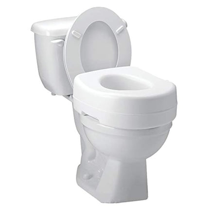 Carex Toilet Seat Riser - Adds 5.5 Inches of Heigh
