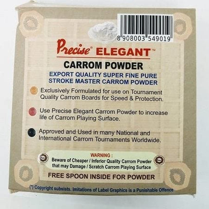 Surco Professional Boric Acid Powder for Carrom Board, 500gm (Package May Vary)