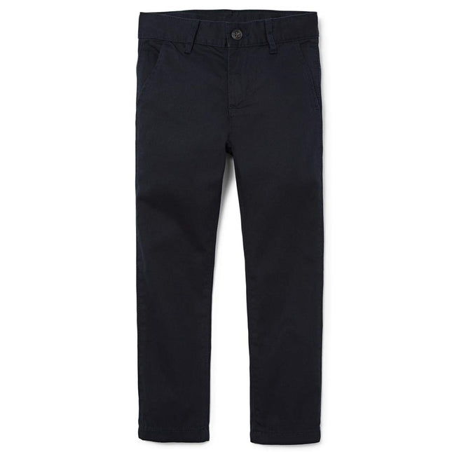 The Children's Place Boys' Skinny Chino Pants, New Navy, 14 Slim