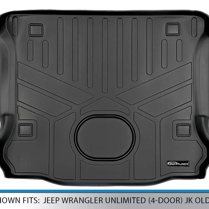 MAXLINER MAXTRAY Forro de carga para Jeep Wrangler Unlimited (2015-2016) (Negro)
