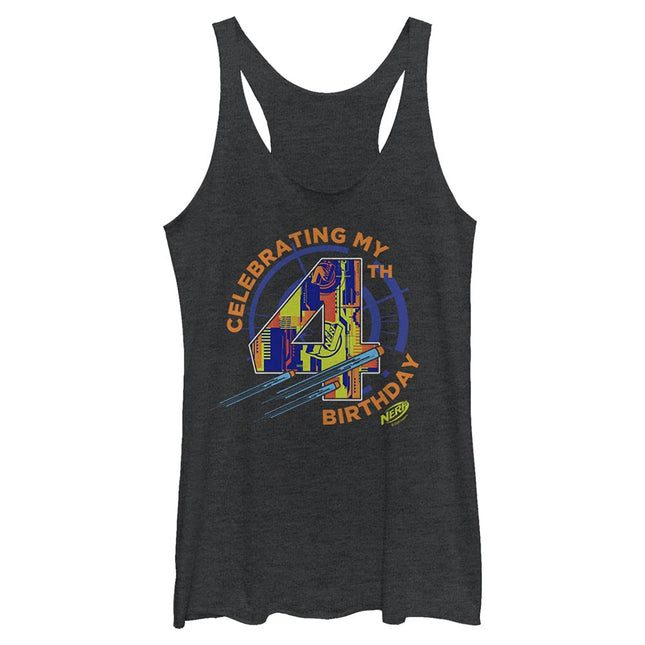 Hasbro Women's Celebrating My 4th Birthday T-Shirt
