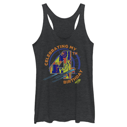 Hasbro Women's Celebrating My 4th Birthday T-Shirt